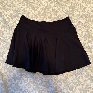Black Spandex Cheer Skirt